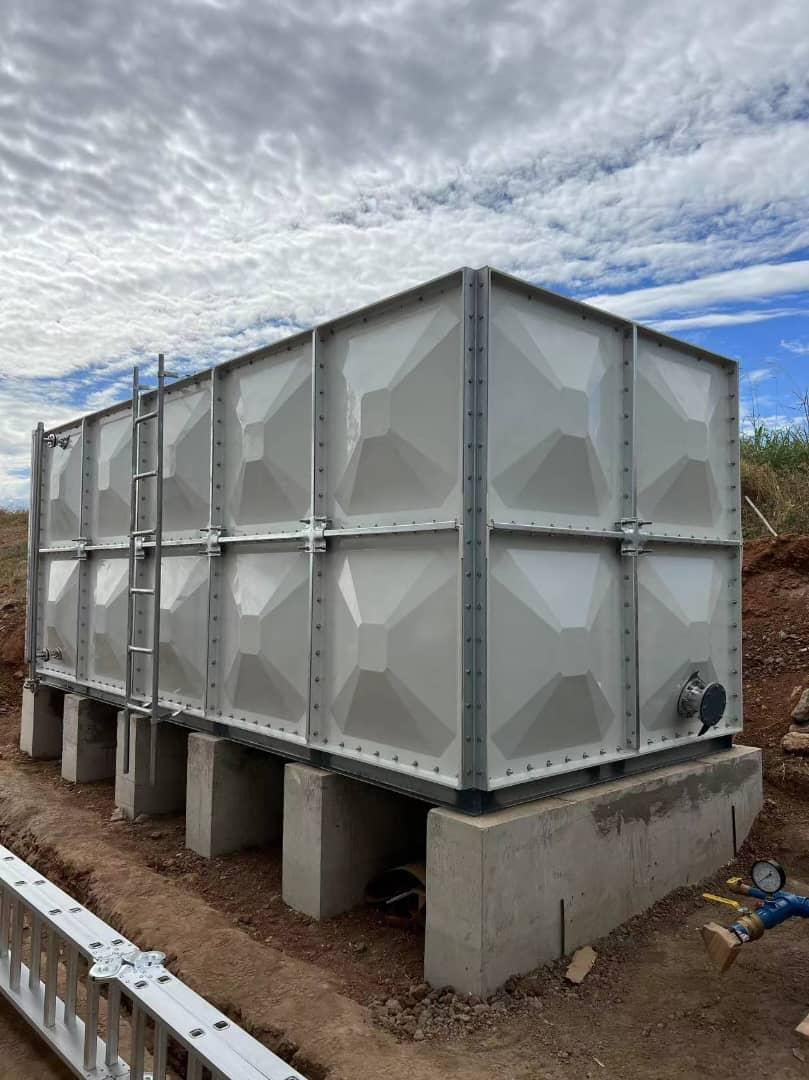 Water storage tank installed by Rehoboth Water Works Ltd